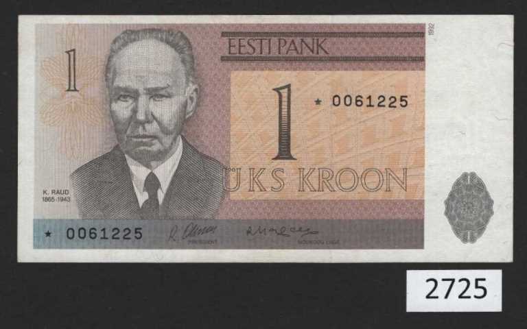 (BN-2725) Estonia, P-69R UNC  * Replacement